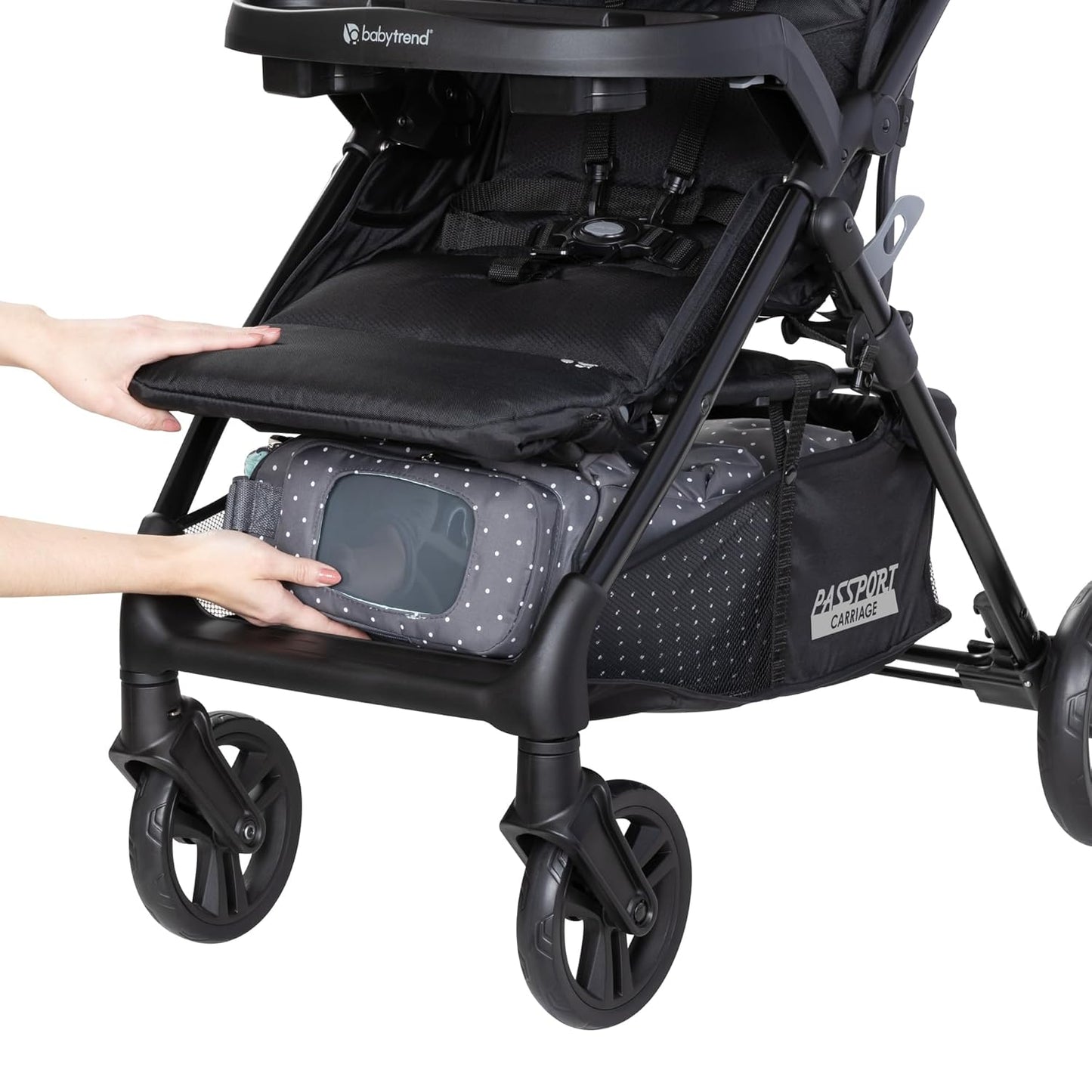 Baby Trend Passport® Cargo Stroller, Fieldstone Grey