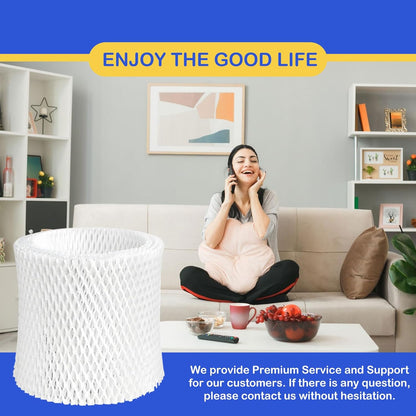Humidifier Wicking Filter Replacement 2.0 Compatible with Canopy Bedside and Nursery Humidifier 2.0, Wood Pulp & Paper Filter, 5 Pack (Blue)