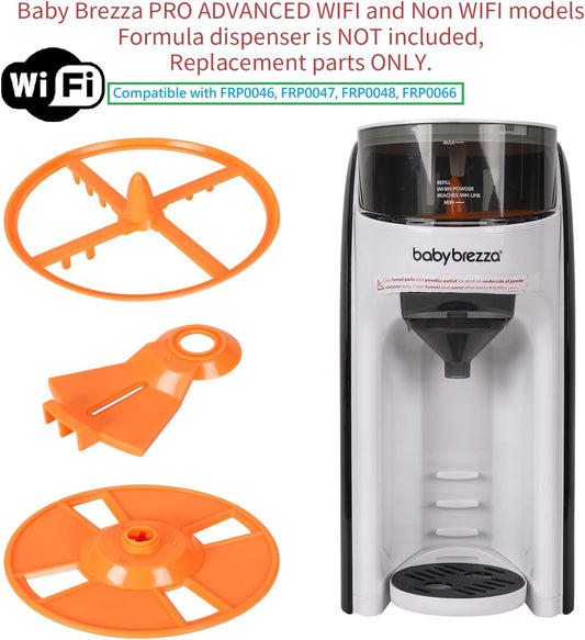 5 Pieces Replacement Parts Compatible with Baby Brezza Formula Pro Advanced and WiFi Model FRP0046 FRP0047 FRP0048 FRP0066