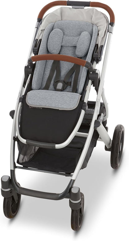 UNIQUIFY Insert Liner Seat Compatible with Uppababy Vista, Vista V2, Cruz, Cruz V2, RUMBLESEAT V2 and RUMBLESEAT V2+ (Grey)