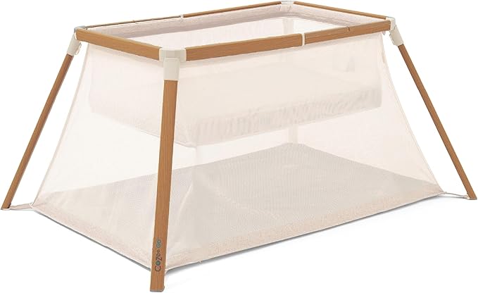Tutti Bambini CoZee® Go 3-in-1 Portable Bassinet, Baby Playpen & Travel Crib | Foldable Playard with Mattress Included | 0-3 Years (Walnut & Ecru) | Baby essentials, Travel essentials, baby registry search