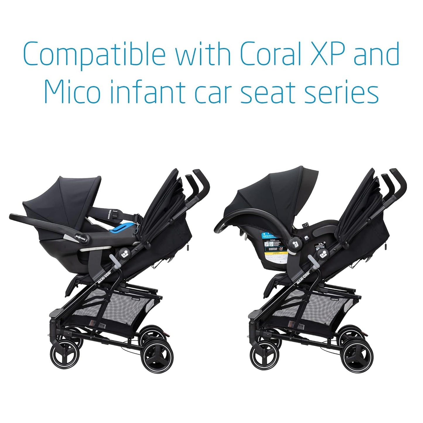 Maxi-Cosi Mara XT Ultra Compact Stroller, Essential Black
