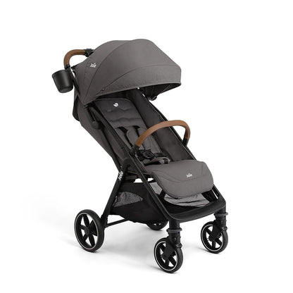 Joie Nutmeg Compact Stroller – Lightweight and Compact Stroller with One-Hand Fold (Evergreen)