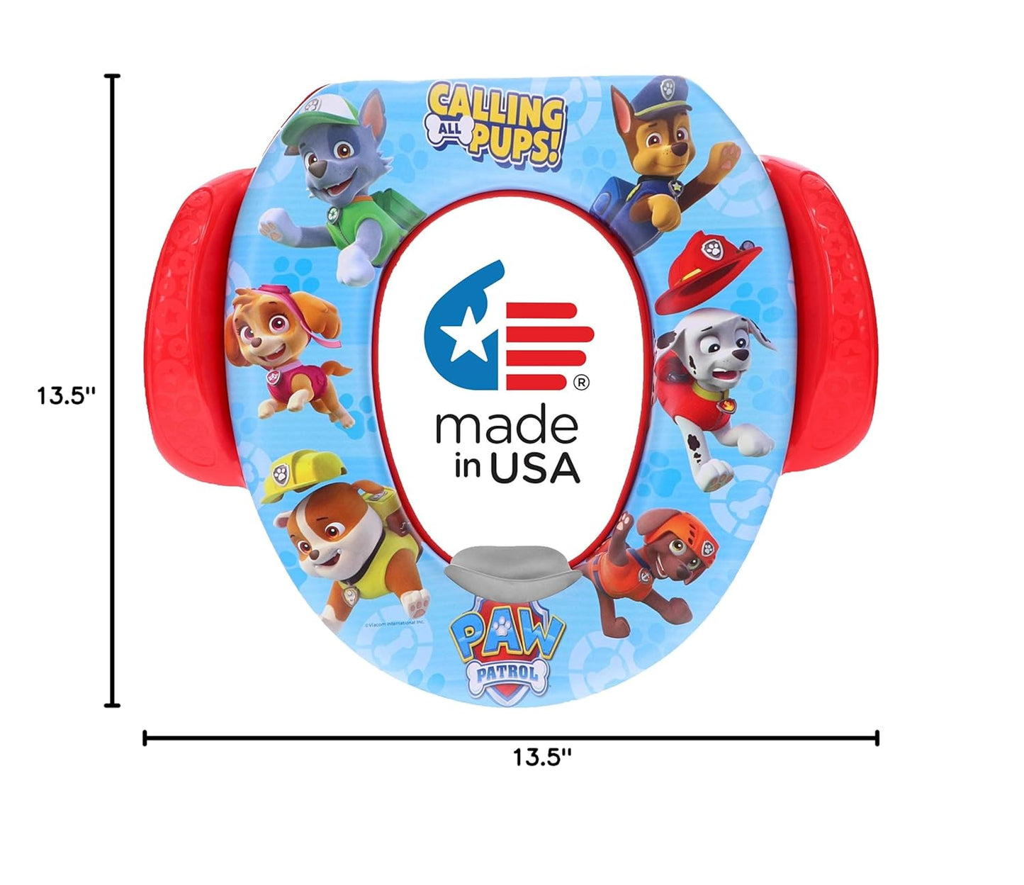 Nickelodeon PAW Patrol "Calling All Pups" Soft Potty Seat and Training - Cushion, Baby Training, Safe, Easy to Clean
