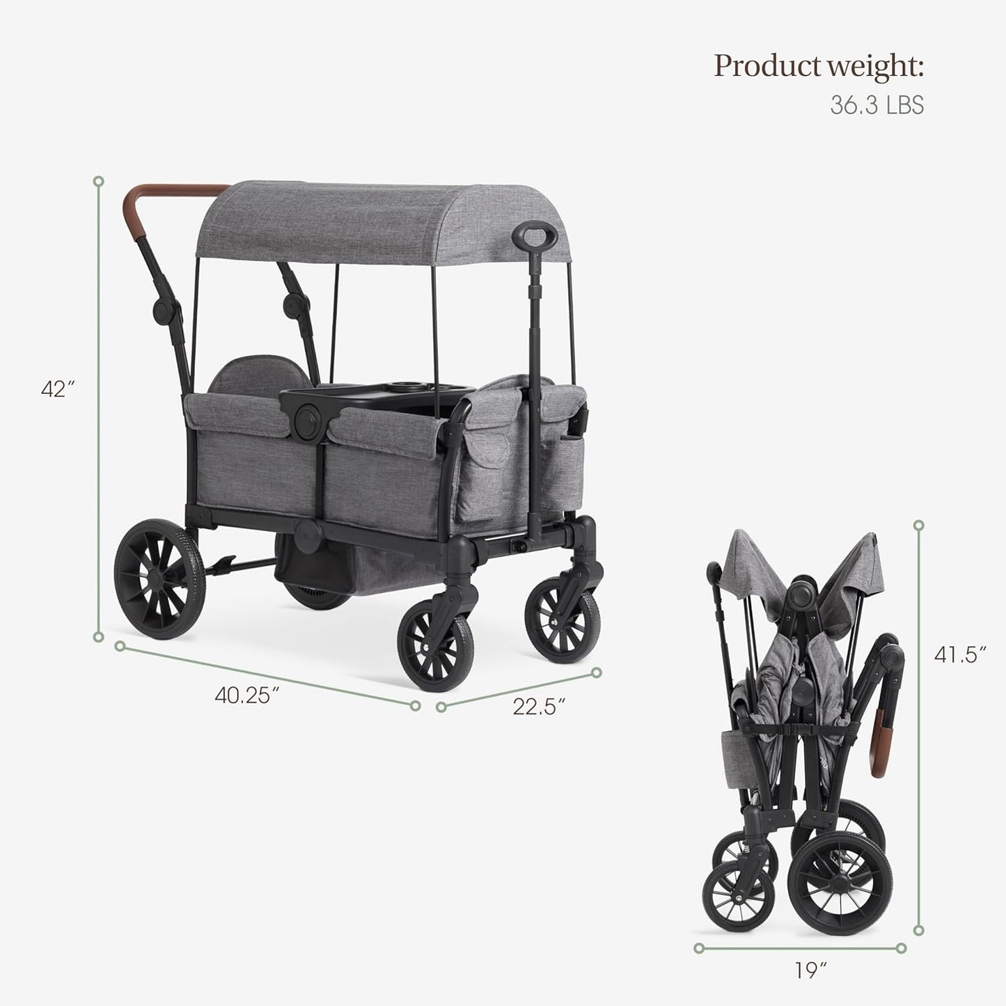 Evolur Velo Rider Travel Stroller – Compact, Lightweight Umbrella Stroller for Toddlers 6–36 Months, One-Hand Fold, Footrest, Rear Platform, 5-Point Harness, Portable & Travel-Friendly