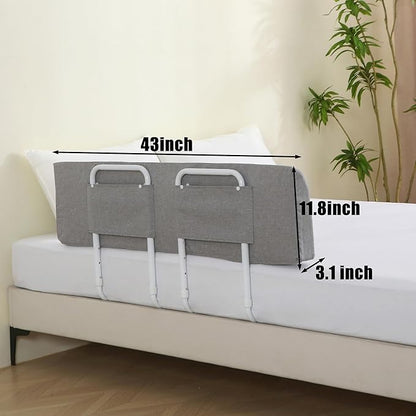 Bed Guard Rail for Toddlers, 43inch Foam Padded Side Rail for Queen King Twin Full Size Bed, Bedrail for Toddler, Kids Cosleep Bed Railing