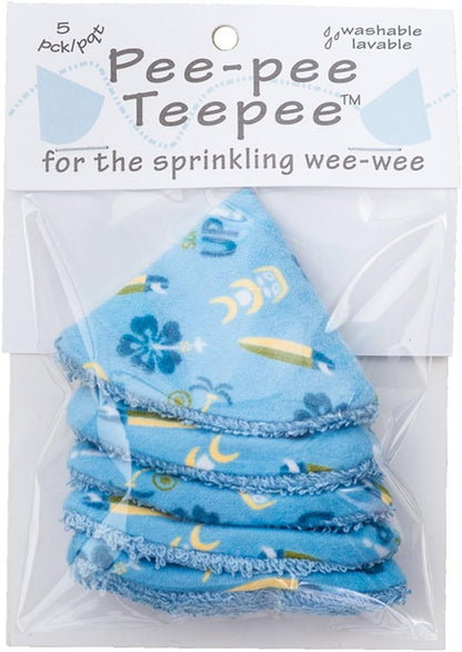 Washable Cotton Pee-Pee Teepees That Shield Baby Boys Pee During Diaper Changes. Makes a Great add-on Gift for a Baby Shower Thanks to its Fun, Gift-Ready Store Packaging. 5 Pack. Western