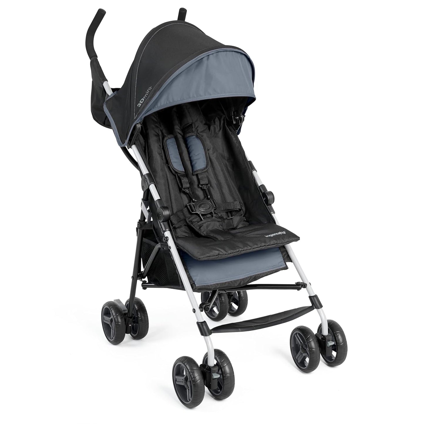 Ingenuity 3D Mini Stroller Rain Cover, Baby Weather Shield for Rain, Wind & Snow, Fits 3D Mini Strollers, Vented Airflow, Clear Visibility, Easy Install & Storage – Clear