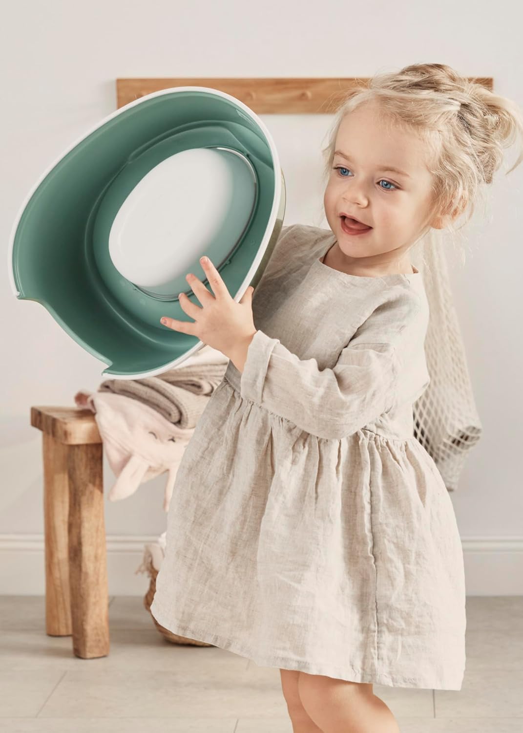 BabyBjörn Smart Potty, Powder Pink/White