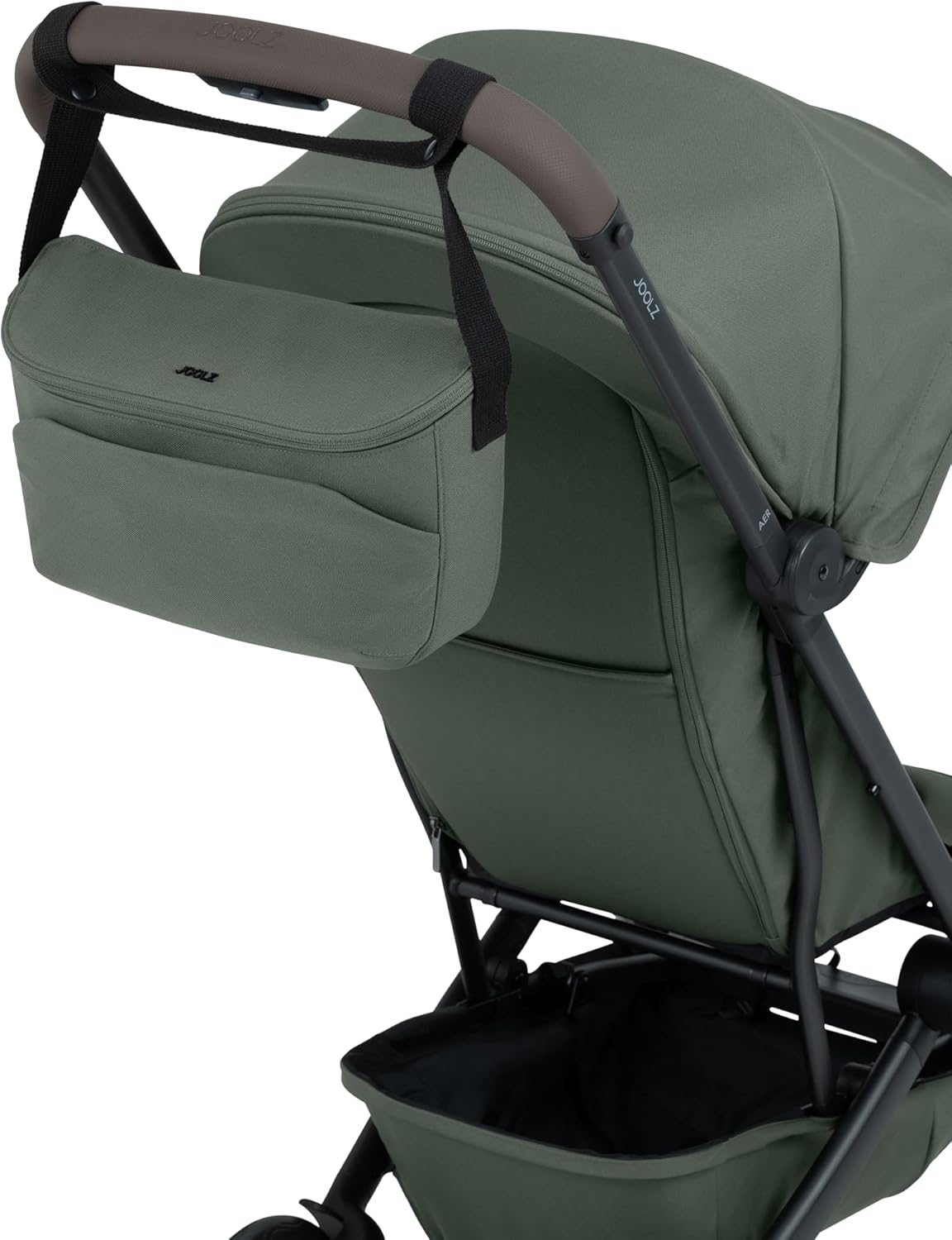 Joolz Organizer - Compact Accessory for Baby Stroller, Pushchair or Buggy - Easy to Attach - Baby Must Have Travel Essential- Extra Storage - Compatible with GEO/AER/HUB/Day Collections (Space Black)