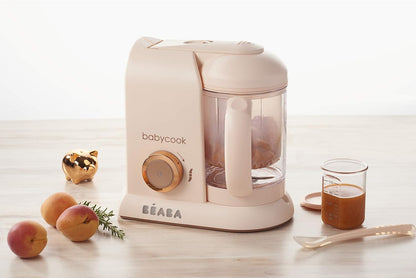 BEABA Babycook Solo Rose Gold, BEABA Babycook Book, 80 Recipes for Baby, Toddler, and The Rest of The Family