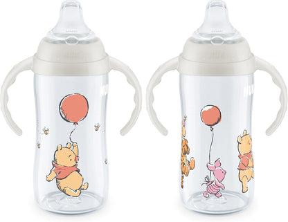 NUK Mickey Mouse Large Learner Cup 10oz 2pk – BPA Free, Spill Proof Sippy Cup