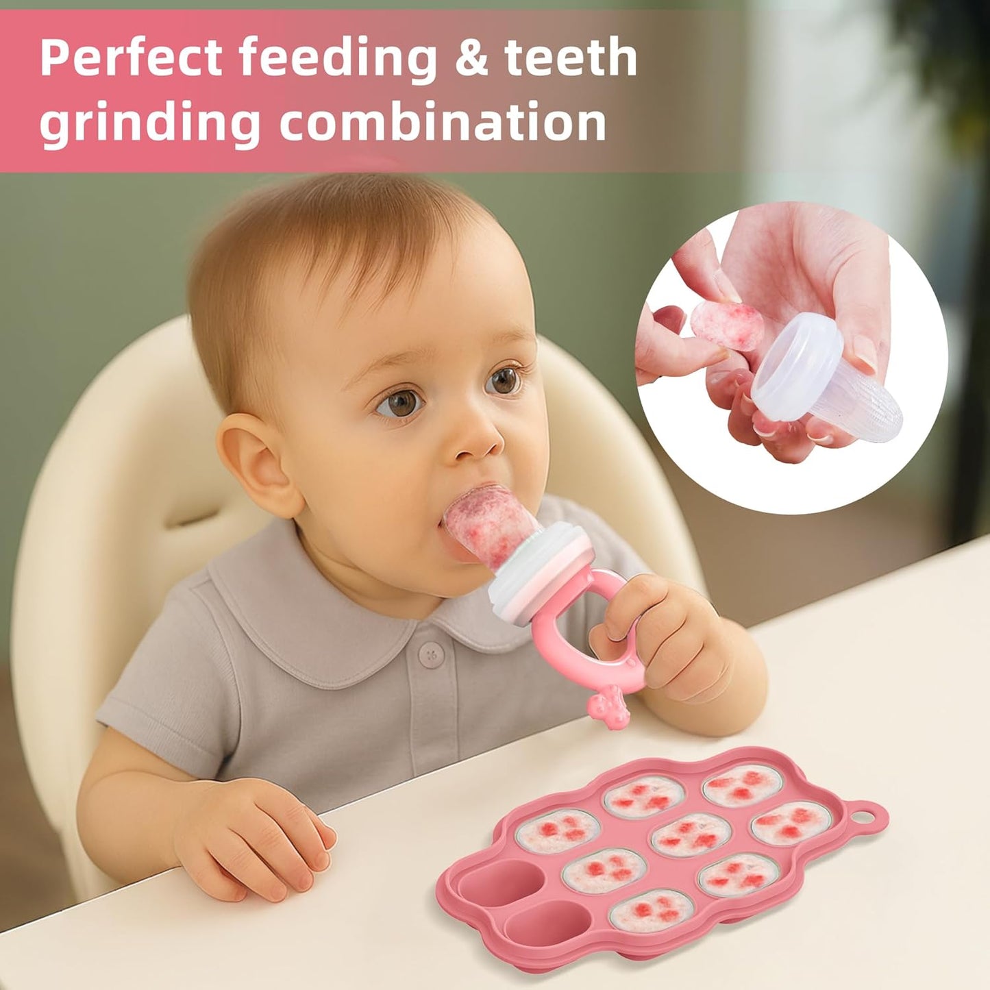 16 Pack Silicone Baby Feeding Set, BPA-Free Baby LED Weaning Supplies, Include Suction Plates, Baby Bowls, Silicone Fork & Spoon, and More, First Stage Baby Food Eating Utensils - 6+ Months(Blue, 16)
