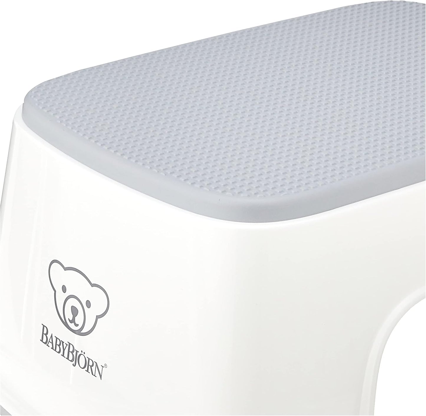 BabyBjörn Step Stool, White/Gray