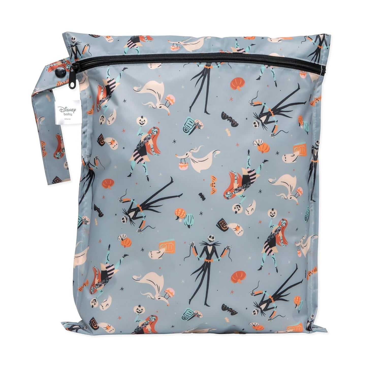 Bumkins Disney Waterproof Wet Bag for Baby, Travel, Swim Suit, Cloth Diapers, Pump Parts, Pool, Gym Clothes, Toiletry, Strap to Stroller, Daycare, Zip Reusable Bag, Packing Pouch, Winnie the Pooh