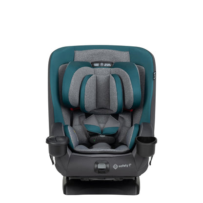 Safety 1st EverSlim 4-in-1 Convertible Car Seat, SecureTech Chest Clip, Ultra-Slim, 4-Mode Infant to Booster, Baby Car Seat, 5-100 lbs, Memory Foam, Office Space