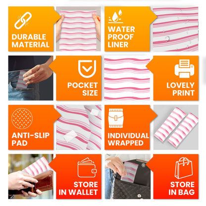 20 Extra Large Toilet Seat Covers Disposable for Kids & Adults-Toilet Covers Disposable for travel-Toddler Toilet Seat Cover Liners for Potty Training-Individually Wrapped-Waterproof (Bees)