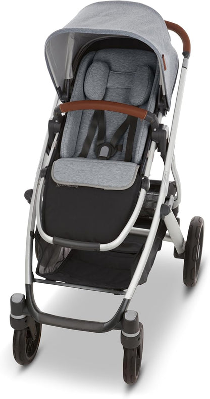 UNIQUIFY Insert Liner Seat Compatible with Uppababy Vista, Vista V2, Cruz, Cruz V2, RUMBLESEAT V2 and RUMBLESEAT V2+ (Grey)