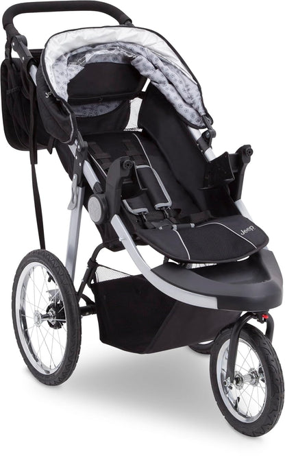 Jeep Cross-Country Sport Plus Jogging Stroller by Delta Children, Charcoal Galaxy