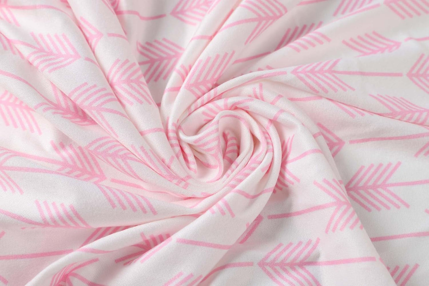 Onacosht Stretchy Bassinet Sheets 33" x 19" Compatible with Mika Micky, KoolaBaby (3 in 1), BabyBond, HARPPA and RICUTON Bedside Bassinet, 3 Pack for Baby Boy and Girl, Pink Floral
