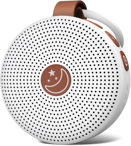 Battery Sound Machine Mini White Noise Machine Baby Shushing Portable Brown Noise Machine 30 Soothing Sounds for Kids Adults Dogs Auto-Off Timer 32 Volume Levels Sleep Machine for Home Office Privacy