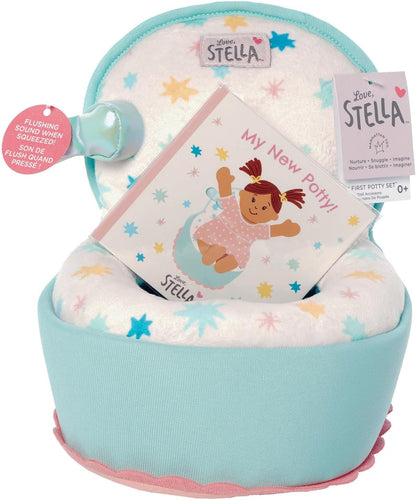 Love, Stella My First Potty Accessory Play Set with Flushing Sound by Manhattan Toy