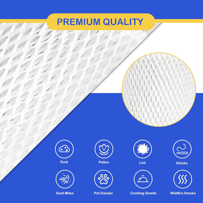 Humidifier Wicking Filter Replacement 2.0 Compatible with Canopy Bedside and Nursery Humidifier 2.0, Wood Pulp & Paper Filter, 5 Pack (Blue)
