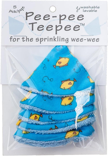 Washable Cotton Pee-Pee Teepees That Shield Baby Boys Pee During Diaper Changes. Makes a Great add-on Gift for a Baby Shower Thanks to its Fun, Gift-Ready Store Packaging. 5 Pack. Western