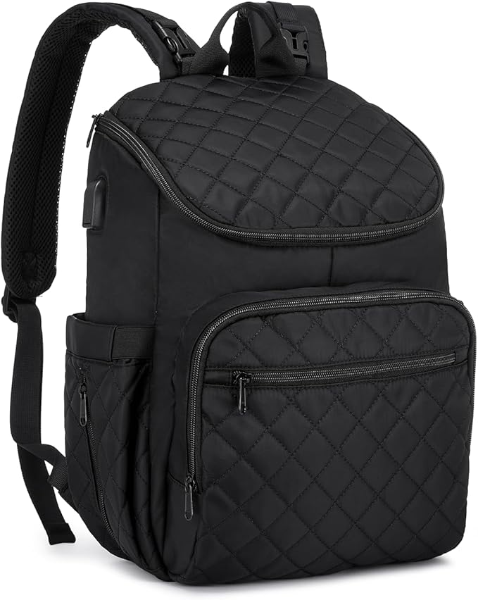 LOVEVOOK Diaper Bag Backpack Large Capacity Baby Bag with Portable Changing Pad, Multifunction Baby Travel Backpack