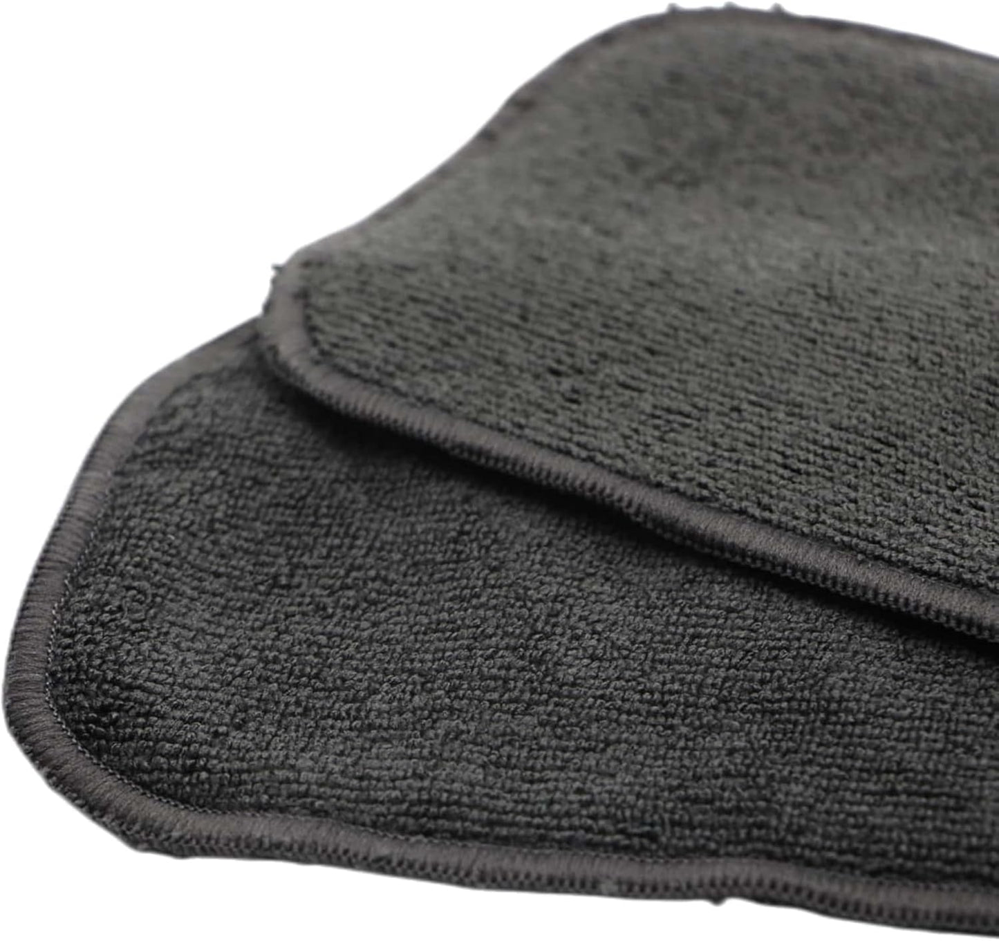 10pcs Reusable Soft 3 Layers Inserts for Baby Cloth Diaper,High Absorbing Washable Liners (10pcs-Grey Inserts)
