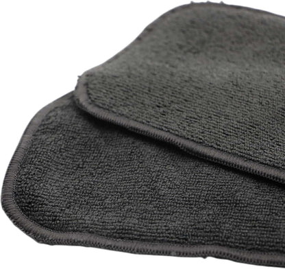 10pcs Reusable Soft 3 Layers Inserts for Baby Cloth Diaper,High Absorbing Washable Liners (10pcs-Grey Inserts)