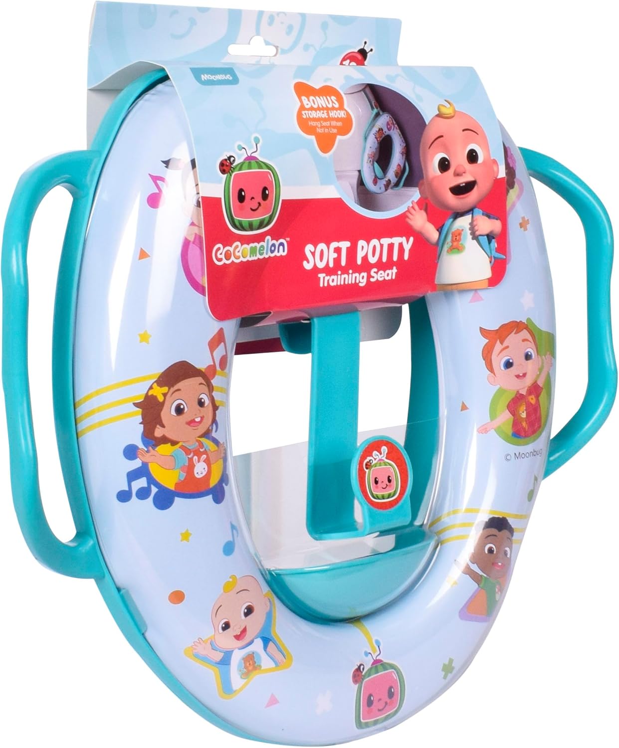 CoComelon Soft Potty Training Seat, Red