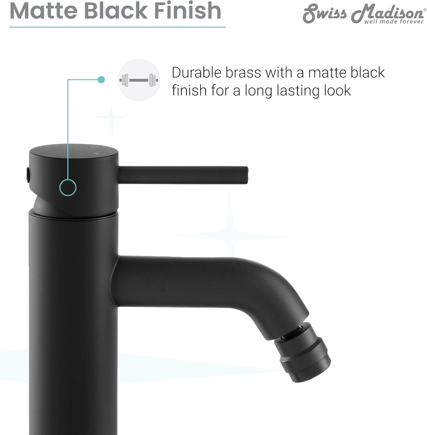 Swiss Madison Well Made Forever SM-DF81C Ivy Bidet Faucet in Chrome