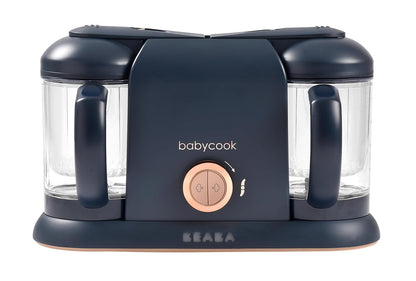BEABA Babycook Duo 4 in 1 Baby Food Maker, Baby Food Processor, Baby Food Blender Baby Food Steamer, Make Fresh Healthy Baby Food at Home, 9.1 Cup Capacity, Makes 54 Servings in 20 Mins, Oat