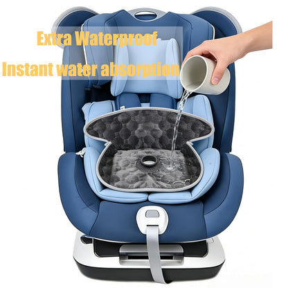Piddle Pads for Strollers, High Chair, Seat Liner Cover to Prevent Pee, Seat Protector Waterproof, Baby Potty Training Carseat Protector-Waterproof, Leak-Proof, Washable (Grey)