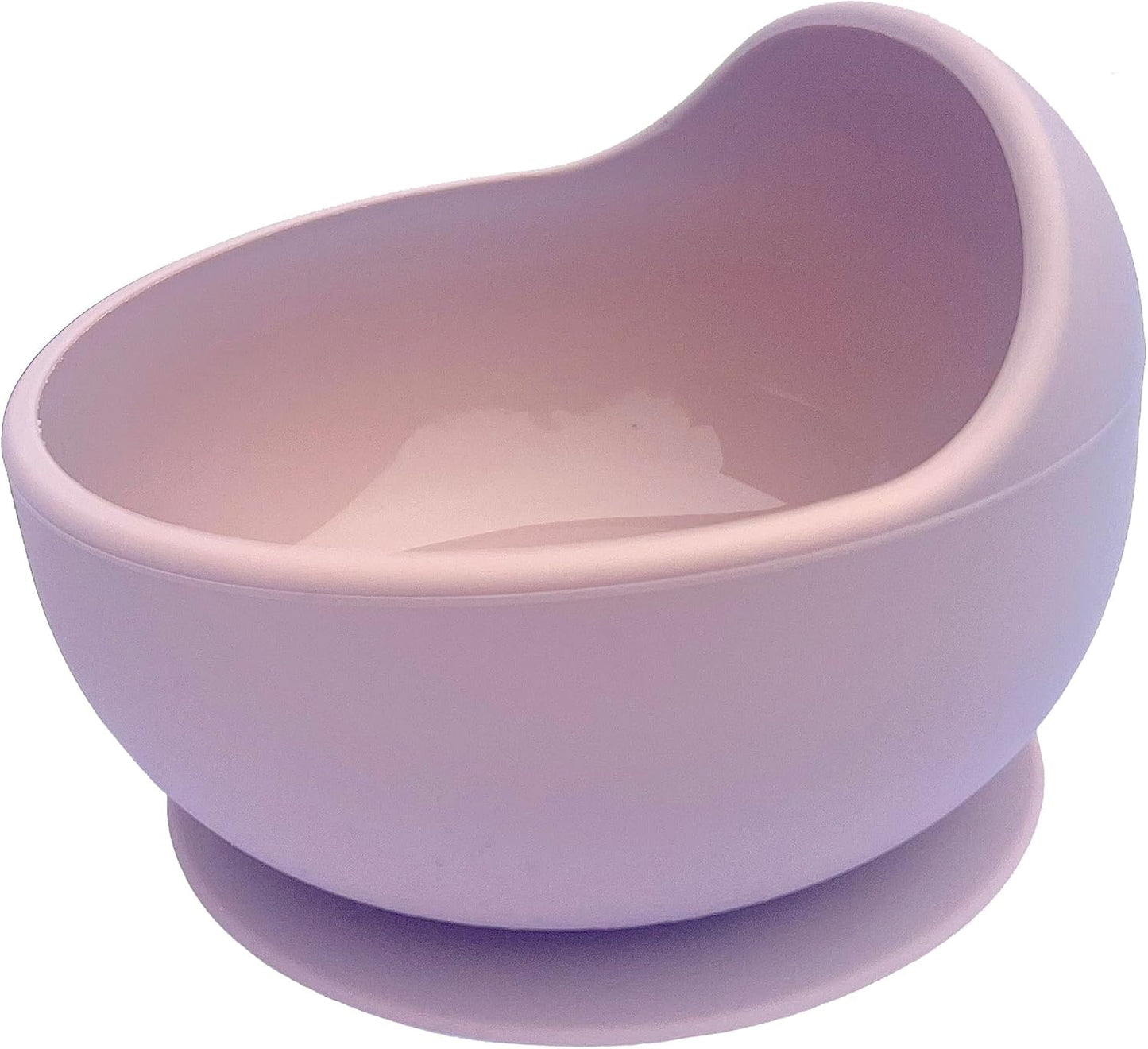 Kotaria 9 Piece Pink Toddler Silicone Dinner Set. Includes Bib, Suction Compartment Plate with lid, Cup with Straw and lid for Snack time, Bowl, Fork and Spoon.