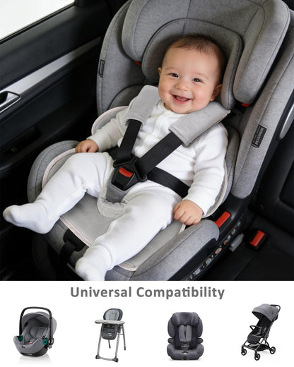Baby Piddle Pad Car Seat Liner, Potty Training Seat Protector, Waterproof Soft Potty Training Cover for Carseat, Stroller, Highchair, Toilet Training for Infant Newborn, Anti-Slip Backing, Black