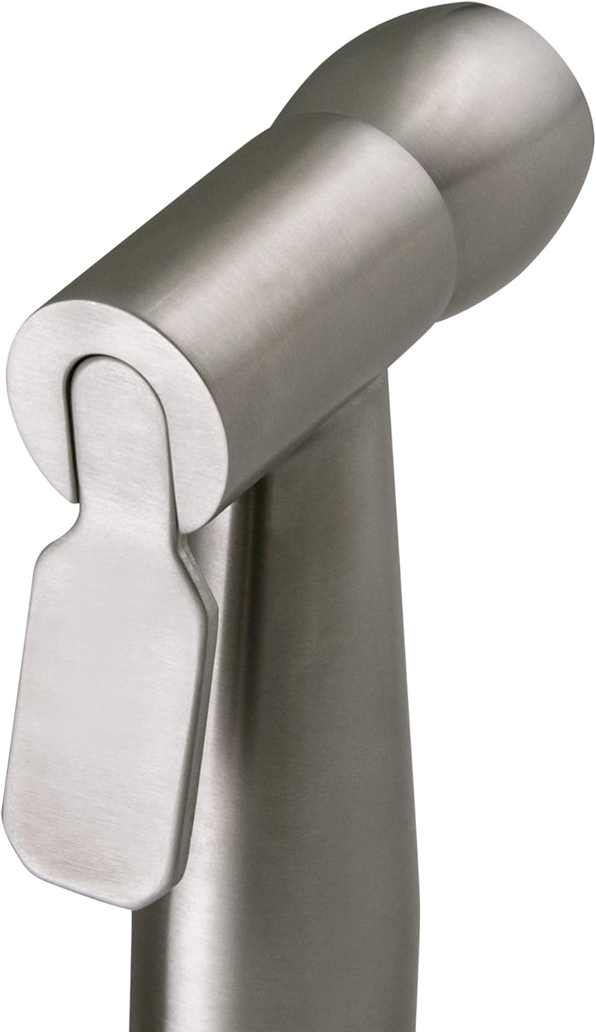 Design House 583906 Modern Single-Function Dual-Mount Hand Held Bidet Sprayer for Bathroom, Matte Black