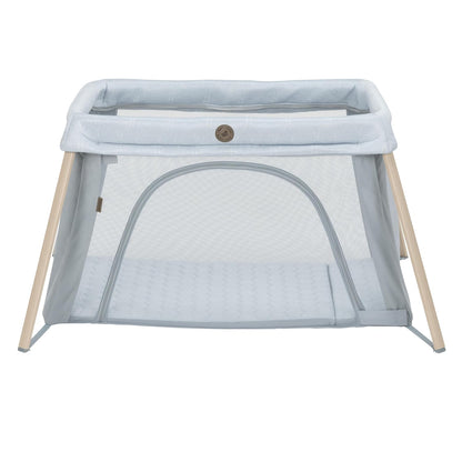 Maxi-Cosi Calao Travel Playard, Infant Bassinet, Toddler Playpen, Portable, Lightweight, Foldable, Easy Setup, with Carry Bag, Breathable Mesh, Truffle