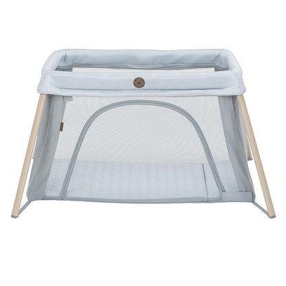 Maxi-Cosi Calao Travel Playard, Infant Bassinet, Toddler Playpen, Portable, Lightweight, Foldable, Easy Setup, with Carry Bag, Breathable Mesh, Classic Slate