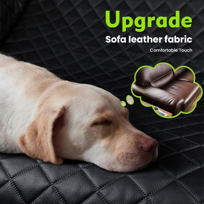 2-in-1 Dog Car Seat Cover for Back Seat, Transform to Passenger Mode - Dog Car Seat, Waterproof, Scratch-resistant, Support to 330lbs, for Outdoor Activities, Travel, to the Vet, for Cars/SUV/Truck