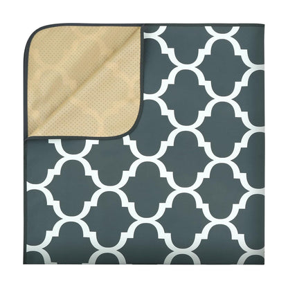 Splat Mat for Under High Chair/Arts/Crafts by CLCROBD, 51" Baby Anti-Slip Food Splash and Spill Mat for Eating Mess, Waterproof Floor Protector and Table Cloth