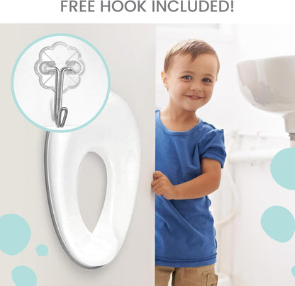 Lulyboo Toddler Potty Seat for Boys & Girls | Non-Slip, Splash Guard, Universal Fit, Includes Storage Hook & Potty Training Chart - Comfortable, Hygienic, Easy to Clean Potty Training Seat