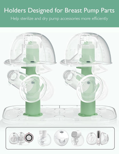 Momcozy 3 Layers Large Bottle Sterilizer and Dryer & Momcozy Bottle Warmer