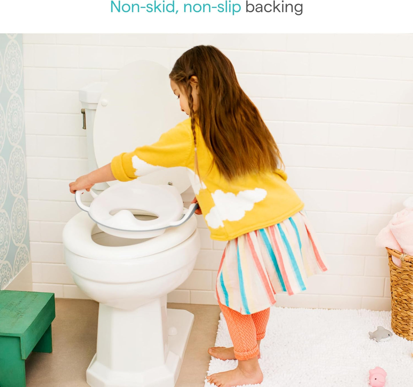 Munchkin® Sturdy™ Potty Training Seat, Grey