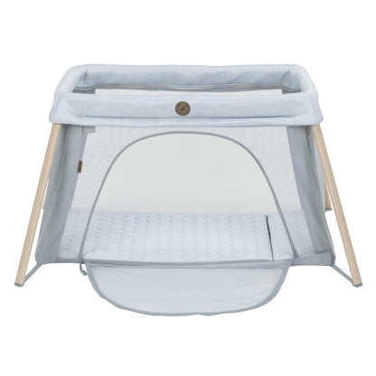 Maxi-Cosi Calao Travel Playard, Infant Bassinet, Toddler Playpen, Portable, Lightweight, Foldable, Easy Setup, with Carry Bag, Breathable Mesh, Truffle