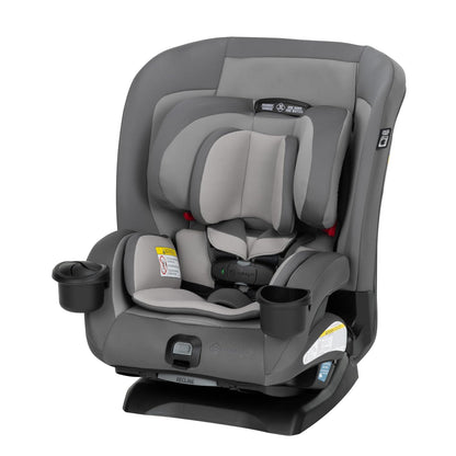 Safety 1st EverSlim 4-in-1 Convertible Car Seat, SecureTech Chest Clip, Ultra-Slim, 4-Mode Infant to Booster, Baby Car Seat, 5-100 lbs, Memory Foam, Office Space
