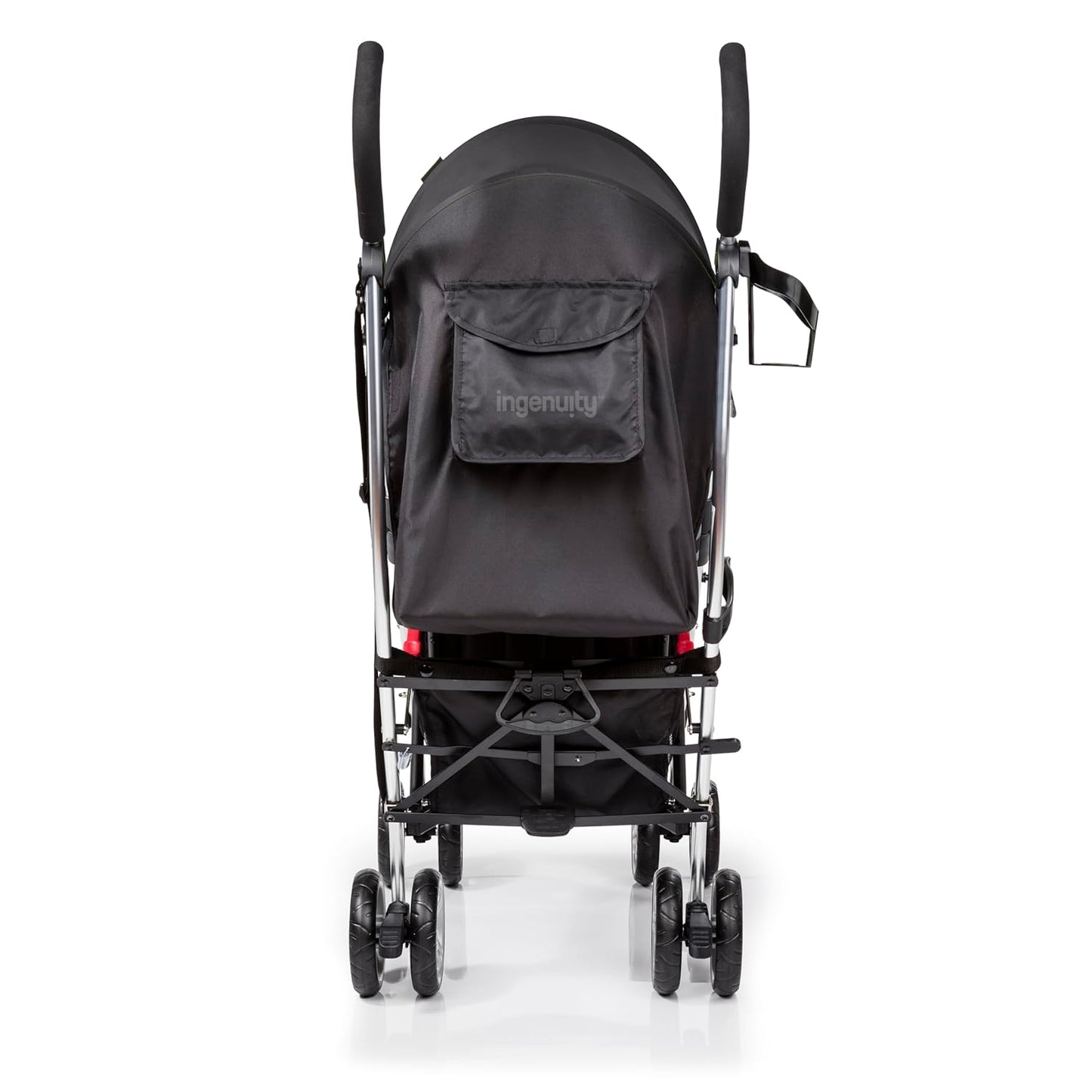 Bright Starts Ford Bronco HighGear Stroller, Lightweight Foldable Stroller with Sport Details, Large Storage Basket, Anti-Shock & Lockable Wheels, Unisex Area 51 Blue/Green