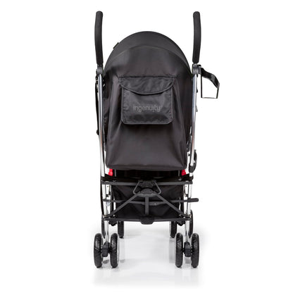 Bright Starts Ford Bronco HighGear Stroller, Lightweight Foldable Stroller with Sport Details, Large Storage Basket, Anti-Shock & Lockable Wheels, Unisex Area 51 Blue/Green