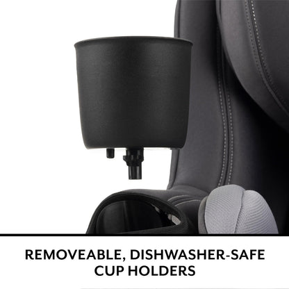 Evenflo REO by Revolve360 Rotating Convertible Car Seat with Quick Clean Cover, Infant to Toddler, Forward and Rear Facing, Compact Design, One-time Install (Chelsea)